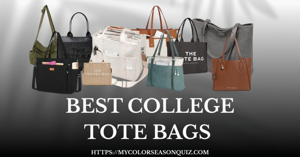 Lightweight and affordable, this canvas tote fits all your daily study essentials.