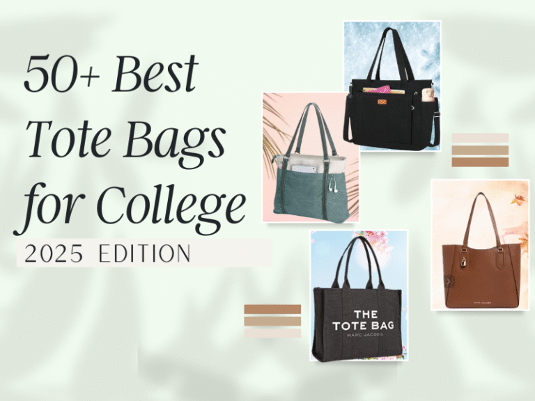 tote bags for college students – cute, affordable and laptop-friendly picks for 2025